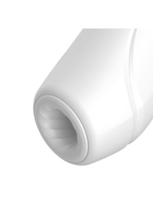 Stimulateur clitoridien connecté blanc Curvy 1+ Satisfyer - CC5972390020